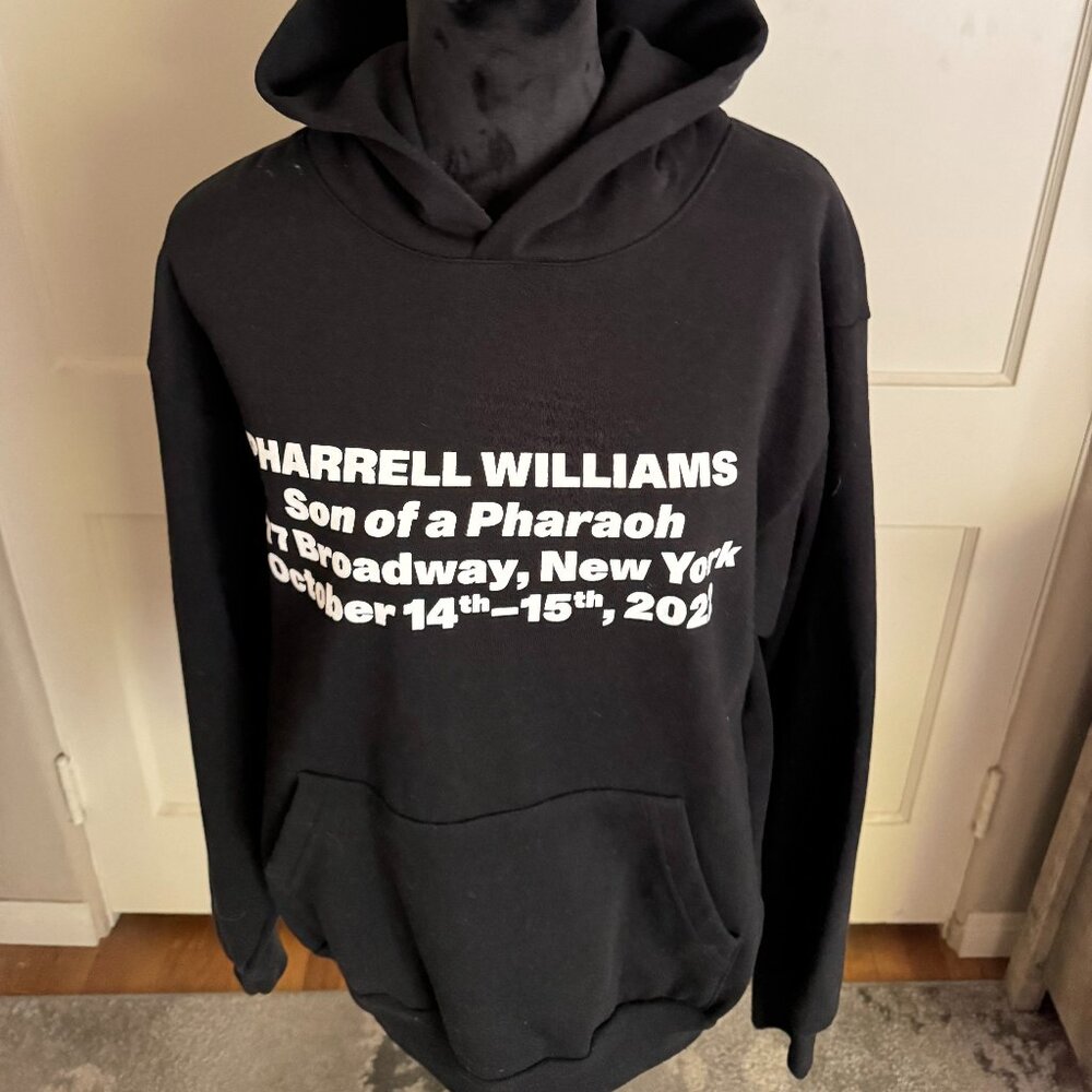 Joopiter Son of a Pharaoh Exhibition Hoodie Black White Pharrell Williams